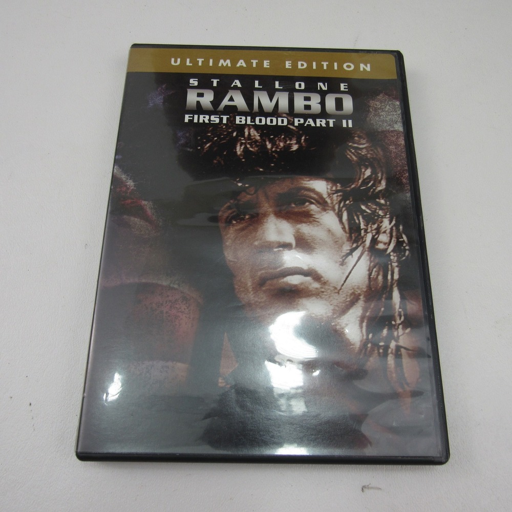 Rambo First Blood Part II Ultimate Edition DVD Sylvester Stallone Lionsgate‎